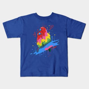 Two Love Birds Kids T-Shirt